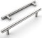 Amerdeco 12 Piezas Tiradores de Cocina 160mm Tiradores de Acero Inoxidable Níquel Cepillado para Armarios, Cajones y Puertas Correderas UK0009