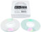 Mini CD Rohlinge 8cm 22min/200MB CD-R Rohlinge Silber Glänzend Unbedruckt (25 Stück in Hüllen)