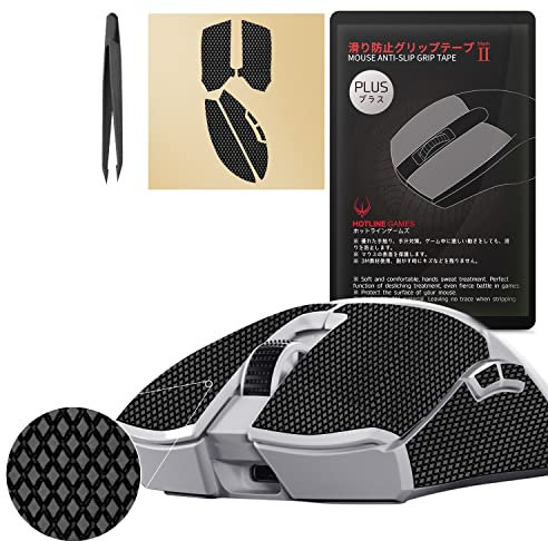 Hotline Games [ Grip Upgrade 2.0 Plus Anti Slip Grip Tape Compatible With Razer Viper V2 Pro Gaming Mouse Skins, Cut to Fit, Easy to Apply