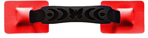LOVIVER Seitliche Tragegriffe aus PVC-Nylon, Ersatz für Schlauchboote, Portable, versetzbar, einfach zu tragendes Paddle Board Strap Patch-Zubehör, Rot