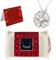 ÏMPRÜM Idea Regalo Festa Della Mamma Compleanno,Idee Regali Originali Donna,16 Rose Stabilizzate, Collana Per La Mamma Figlio Figlia,Scatola Regalo Per Sorprese Romantiche, (Bianco Quadrifoglio)