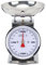 Mechanische Küchenwaage, klare Skala Zifferblatt Edelstahl Analog Food Scale mit abnehmbarer Schüssel, 2KG oder 4KG 2 Größe, Retro Classic Food Weight Scale für Küche Backen Kochen (2KG)
