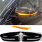 M Sport Spiegelkappen Kompatibel mit BMW 3er, 5er, 6er, 7er Passend für G30 G31 G38 G20 G21 G28 G32 G11 G12 G14 G15 Aussen Accessories Exterieur Tuning Zubehör - Nur Linkslenker (LHD) Modelle