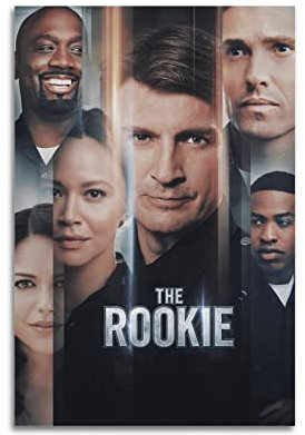 xze The Rookie TV-Serie, Poster, Raumdekoration, Leinwand, Poster, ästhetischer Posterdruck, Wandkunst, Dekoration, Poster, 30 x 45 cm, ungerahmt