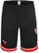 NBA Kids Youth 4-20 Official On-Court Box Out Game Time Performance Shorts, Chicago Bulls - Schwarz, 14-16