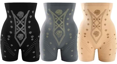 ADovz Verbrennen Sie Körperfett zur Bauchkontrolle mit negativen Sauerstoffionen und konturieren Sie mit Sauerstoffionen (L,Black, Gray, Skin)