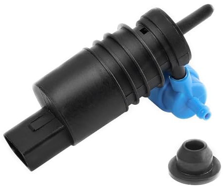 CLKE Bomba de agua de 12 V, bomba de agua de lavado, bomba de lavaparabrisas para coche, bomba de agua de lavado, bomba de agua de lavado para A3 A4 VW Passat Golf 4 Polo