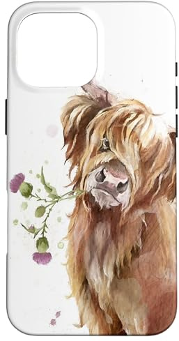 Highland Cow Case for iPhone 16 Pro Max