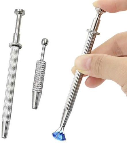 Winkeabuy Lot de 2 pinces à boules de piercing à 4 broches pour bijoutier - Composant électronique 4 pour pince à épiler en T