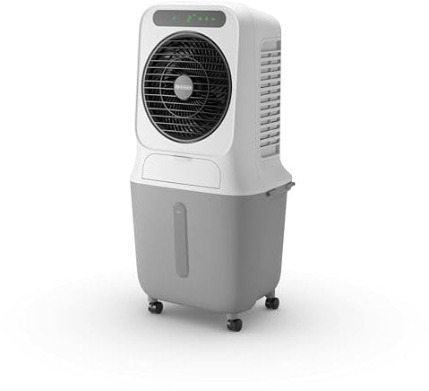 Olimpia Splendid, Peler 25 Wifi Enfriador Evaporativo, 25 Litros, Purificador de Aire con Panel Evaporativo, Refrigeración Potente, Ventilación, Pantalla Táctil
