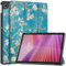 SATURCASE Case for Lenovo Tab 10.1 2025 / Lenovo Tab K10 Gen 2 10.1 inch, Beautiful PU Leather Flip Foldable Folio Stand Slim Light Auto Wake Up/Sleep Protective Tablet Cover (KN-2)