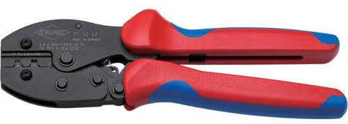 Knipex PreciForce Crimpzange für MC4/MC4 EVO 2 Stecker, 220 x 63 x 23 mm Größe