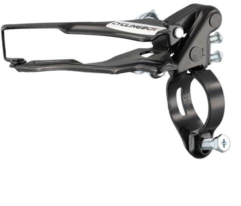 Desviador delantero de alto rendimiento para bicicletas de montaña, construcción de aluminio ligero
