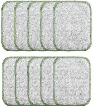 2025 - Stracci multiuso in filo metallico, antigraffio, riutilizzabili, per lavare i piatti bagnati e asciutti, per cucina, lavandini, pentole, padelle (10 pezzi)