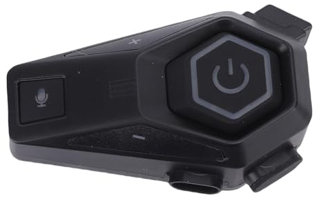Keenso Motorrad-Headset, IPX6 Wasserdicht, Sprachsteuerung, Hochklares Audio für Fahrer und Biker