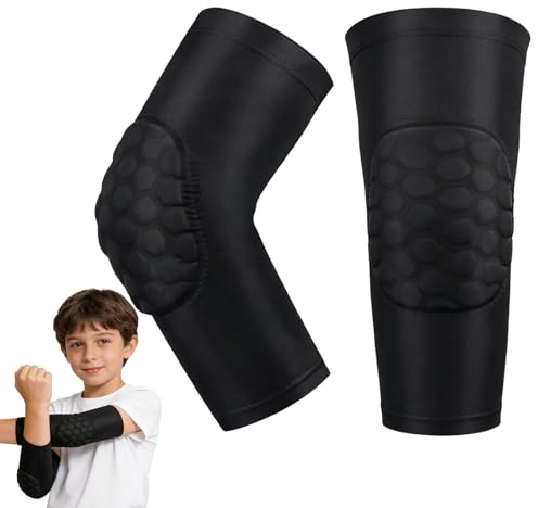 Honeycomb - 2 gomitiere, anti-collisione, protezione contro le collisioni, equipaggiamento protettivo per sport di danza, gomiti o ginocchia, adatto per bambini, uomini e donne, M