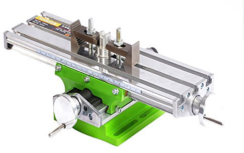 AMYAMY Multifunctionworktable Milling Working Cross Table Milling Machine Compound Drilling Slide Table for Bench Drill Adjustme X-Y（6330 Size）