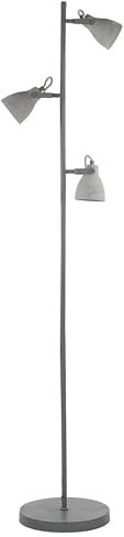 Stehlampe Beton hellgrau modern MISTAGO