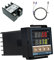 Digital Temperaturregler REX-C100, 0 ℃ ~ 1300 ℃ Alarm PID Temperaturregler Kits Digital Intelligente Thermostat Relais Ausgang mit K-Typ