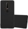 Cadorabo Hülle kompatibel mit Nokia 6,1 Schutzhülle TPU Silikon Case Candy Design Slim Kratzfest Weiche Gummi mit Rundumschutz Case Hülle für Nokia 6,1 in Schwarz