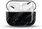 Newseego Compatibile con Custodia Airpods Pro, Custodia Rigida in Marmo Carino Portatile e Antiurto Donna Ragazza Uomo Airpods Pro Accessori Custodia Protettiva per Airpods 3 Custodia di Ricarica-Nero