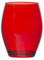 Pasabahce 489271 Montecarlo Set 6 Bicchieri, Rosso, cl39, Vetro