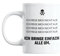 Lieblingstasse mit Spruch I Spülmaschinenfest und Beidseitiger Druck I Hochwertige Tasse in reinem Weiß I Kaffeebecher mit Sprüchen Lustig I Ich rege mich nicht auf, ich bringe einfach alle um (Skull)