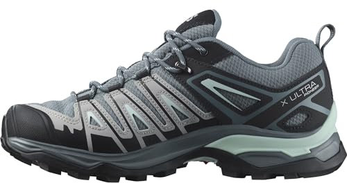 Salomon X Ultra Pioneer Gore-Tex Chaussures Imperméables d'extérieur pour Femme, Par tous les temps, Maintien sûr, Stabilité et amorti, Phantom, 36