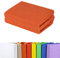 Gerald Wittmann Lot de 2 draps-housses en tissu éponge Marron tabac 90 x 200-100 x 200 cm