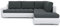 Ecksofa Tokio V mit Schlaffunktion! Best Schlafsofa. Eckcouch Bettkasten. Couch Wohnzimmer Polstermöbel. Möbel Schlaffunktion. Schlafsofa Bettkasten.(Jasmine 96 + Soft 17 RECHTS), 200x75x230