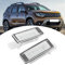 Plate Lights, 2PCS LED Number Plate Light 12V 3W Waterproof Rear License Plate Lamps High Brightness Error Car Number License Plate LED Light Lamp Fits for Dacia Duster 2010?2015