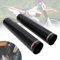 JFG RACING 240 mm Protection Fourche Moto,Protection de Fourche Avant de Moto en Fibre de Carbone,Amortisseur Guêtres Réglables Universel pour Dirt Bike on/Off Road