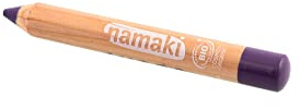 Violetter Make-up-Stift für Kinder – zertifiziert Bio Cosmos – weiche Textur & intensive Farbe. Namaki