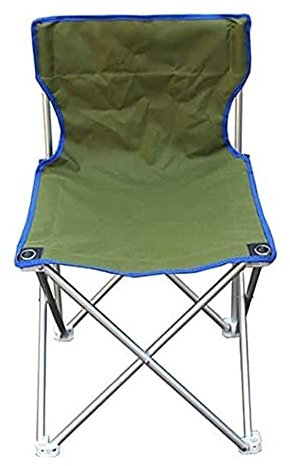 EyeWeb Outdoor-Klappstuhl Campingstuhl Tragbare Lounge-Skizzenstühle Outdoor-Campingstuhl Leichter Angelhocker mit Aufbewahrungstasche Klappstühle (Farbe: Grün) (Grün) Hopeful
