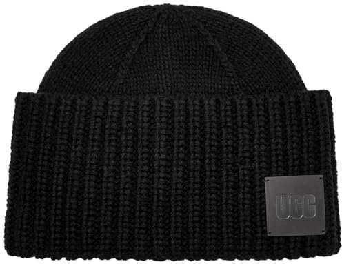 UGG Herren Bonded Fleece Trappermütze, Schwarz, Einheitsgröße