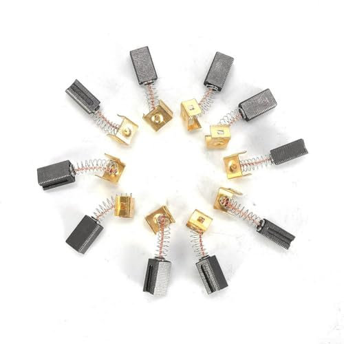 Angle Grinder Carbon Brush, 10pcs Essential for Black Decker CD105 CD110 CD115 KG900 Angle Grinders
