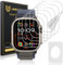 UniqueMe für Apple Watch 49 mm Ultra/Ultra 2 Schutzfolie, 6 Stück Flexible TPU Folie, Maximale Abdeckung Selbstheilung Displayschutz Folie für iWatch 49 mm