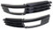 WOHOOD Auto Frontstoßstange Nebelscheinwerfer Lampe Kühlergrill Set Für Audi A6 C6 4F 2009 2020 2011 Auto Zubehör