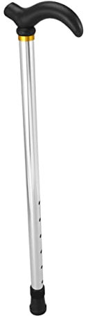 LALAFINA Leki Nordic Walking Stöcke Spazierstock Herren Gehstöcke Vier Fuß Langer, Rutschfester Gehstock Blinder Teleskopischer Spazierstock Gehen Wanderstock Pets Aluminium Reisen Gehhilfe