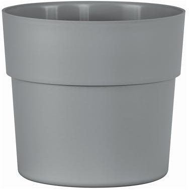 Erhard-Trading LIV Pot de fleurs différentes tailles et couleurs (gris clair, diamètre 40 cm)