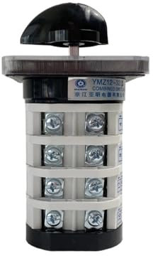 Multi 5 posizioni YMZ12-32/4 commutatore rotativo 660 V 32 Ampere quattro stadi 4 livelli contatto argento 16 terminali interruttore a camma(0-4 Positions)