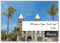 Kühlschrankmagnet Mission San José Del Cabo Kirche, Glockentürme und Palmen, San Jose Del Cabo, Cabo San Lucas, Mexiko, Kühlschrankmagnet
