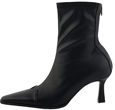 Regali Natale economici Stivali di Gomma Donna Stivali da Donna al Ginocchio Stivali Gomma Donna Stivali Texani Donna Neri Stivaletti Donna Invernali Stivaletti Donna Neri con