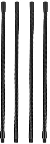 Flexibler Schwanenhals-Lampenschlauch aus Aluminium für Tisch- und Schreibtischlampen, Beleuchtungsarmaturen, Kaliber 10 Mm (35cm)
