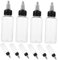 DRESSOOS Pcs Airbrush Bottles Scale Reusable Plastic Paint Bottles for Mixing Portioning