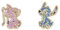 Pendientes de tuerca de Stitch & Angel Mismatch, talla única, Latón/base, Sin piedra preciosa