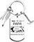 Lumengqi Cadeau de Papa Porte clés Papa Cadeau de Fête des Pères, Cadeau Papa Original Meilleur Papa Cadeau Papa, Porte-clefs Papa,Cadeau Baptême, Cadeau Homme,Porte-clés Hommes Cadeau Noel Papa