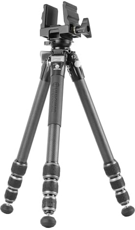 Vanguard Endeavor LT 264CGM65 Trípode de Caza | Fibra de Carbono, Con Mordaza GM-65