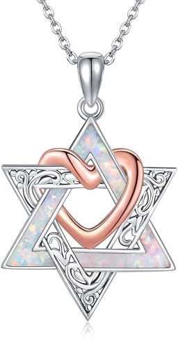 ONEFINITY Santa Muerte/St. Jude/Davidstern/Satanische/Virgen De Guadalupe/Jesus/Heiligen Benedikt/Wikinger Kompass Kette Sterling Silber Anhänger Halskette Schmuck Geschenke für Damen Frauen Mütter