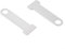 Chrome D Ring Lock Extensions for Helmet Straps Compatible with For Honda GL1800, GL1500, and GL1200